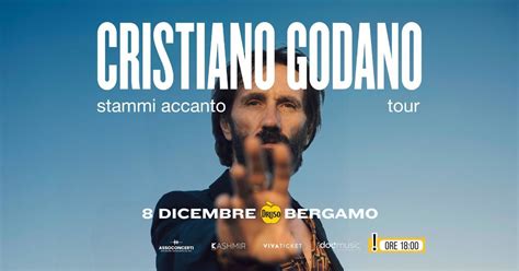 EVENTO ANNULLATO | CRISTIANO GODANO in concerto al Druso di Bergamo ...