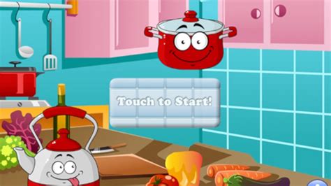 Food for Kids and Toddlers : puzzle games in the Kitchen ! Educational ...