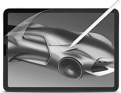 OJOS Tempered Glass Paper Feel Full Screen Protector Compatible With ...