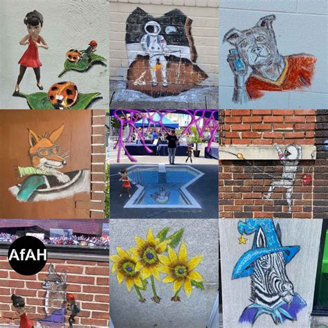 art for after hours: AR, 3D chalk Art, Murals, live/virtual