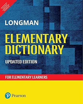 Longman Elementary Dictionary | First Edition | By Pearson : Longman ...