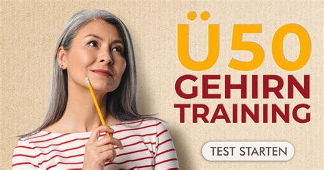 Das Gehirntraining ab 50
