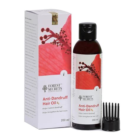 Buy Forest Secrets Anti-Dandruff Hair Oil| Reduce Dandruff| Non- Sticky ...