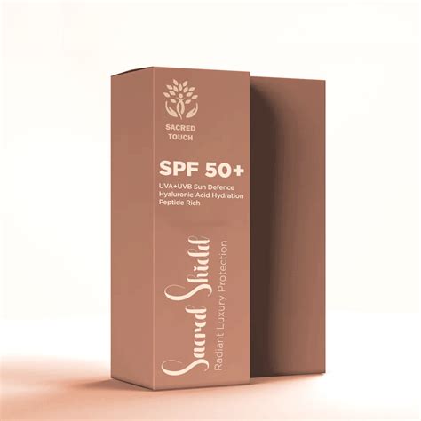 Sacred Shield SPF 50++ Sunscreen Lotion – Sacred Touch