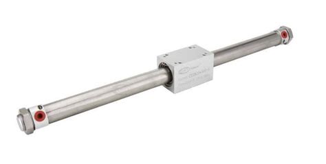 Image result for Rodless Cylinder Section View