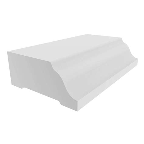 7888 3/8 in. x 1-1/4 in. x 8 ft. PVC White Colonial India | Ubuy