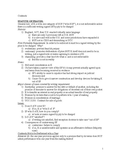 Contract Law Statutes – New York General Obligations Law: Key Rules and ...
