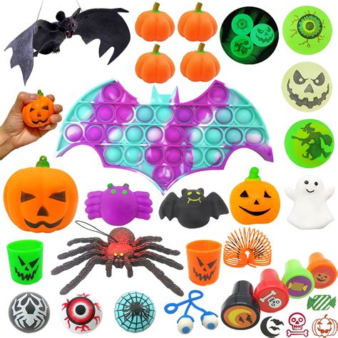 25 PC Halloween Fidget Toys Packs Sensory Pop | Ubuy India