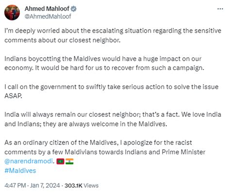 Maldives row: ‘Indians boycotting Maldives will impact us’ says ex ...
