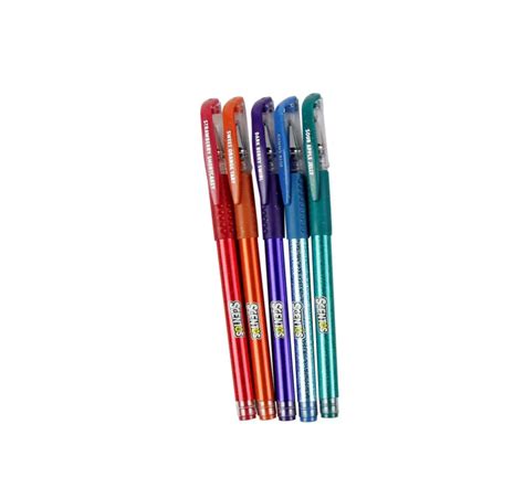 Scentos 5 Metallic Gel Pens, 3Y+