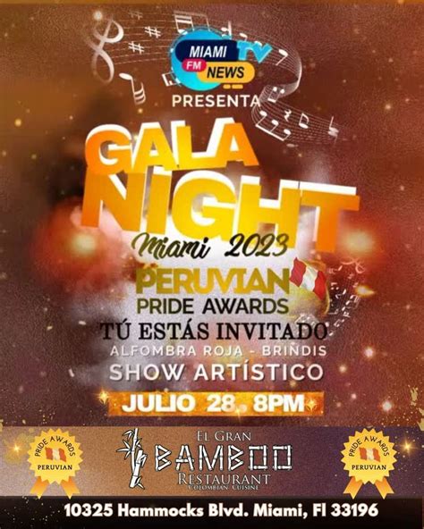 La Gala Bailable de Fiestas Patrias , El Gran Bamboo Restaurante ...