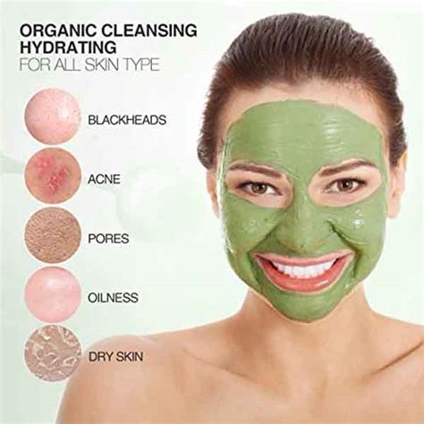 Clay Mask Avocado Dead sea Mud Stick Mask Natural Organic Green Tea Mud ...