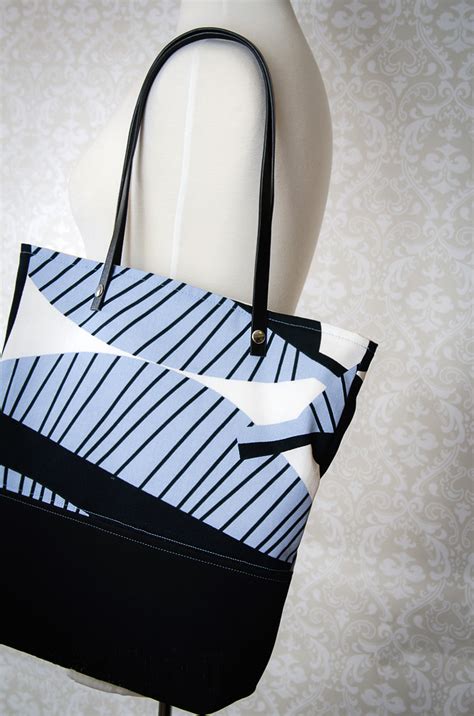 Image result for Canvas Leather Tote Pattern Tutorial