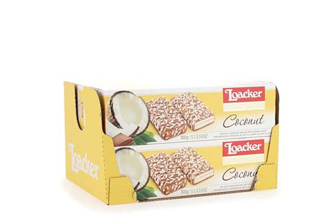 Loacker Patisserie Coconut, 100g/3.53oz., Pack of 12 : Amazon.in ...
