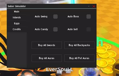Image result for Saber Simulator Script Pastebin GUI