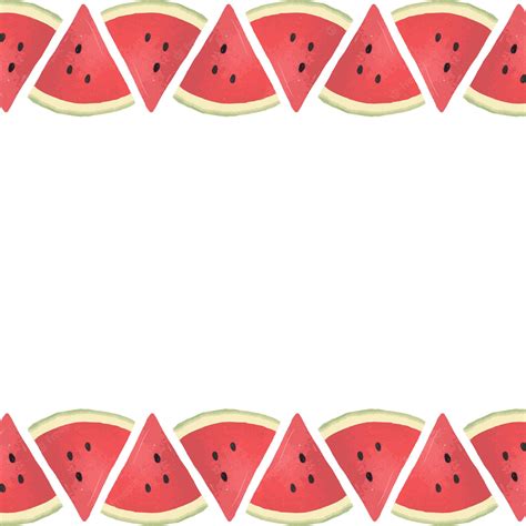 watermelon borders #3881432 | Clipart Library