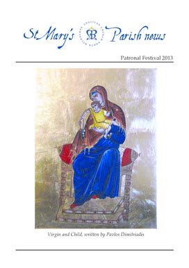 Fillable Online 2013 Patronal Edition FINAL - St Mary's Anglican Church ...