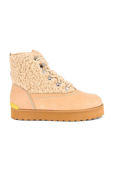 Larroude Vail Boot in Sand & Cream | REVOLVE