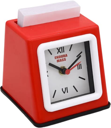 TABLE CLOCK - TABLE CLOCK WITH CHIT PAD AND PEN STAND Manufacturer from ...