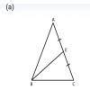 2. Draw rough sketches for the following: M (a) In AABC, BE is a median ...