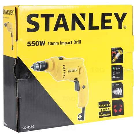Stanley SDH550-IN 550 W 10 mm Impact Drill