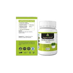 Buy Appris Herbs Organic Wheat Grass Tablets - Natural Antioxidant ...