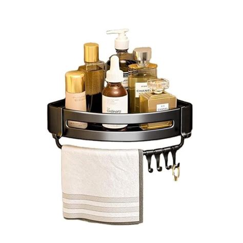 Homedify (Pack of 2 Corner Bathroom Shelf - Wall Mount Organizer for ...