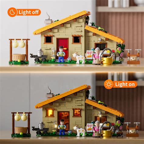 Funwhole/Lumibricks - F9049 - Farmstead Cheese House - 867 Pieces ...