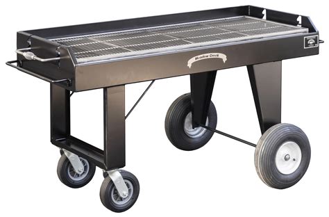 Meadow Creek BBQ36 Charcoal Grill - Smokehouse Grills and Supply