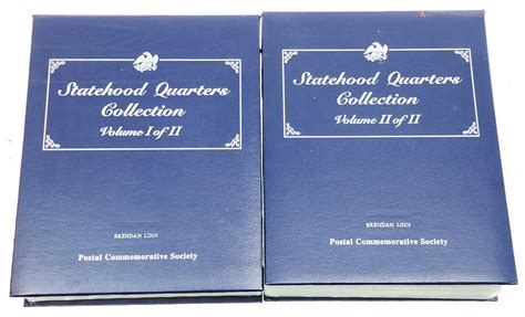 Lot - U.S. Statehood Quarter Collection Vol 1 & 2
