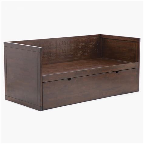 Buy Krea Day Bed - 90 x 95 x 202.8 cm - Brown from Home Centre at just ...