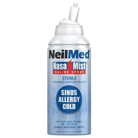 NeilMed NasaMist Isotonic Saline Spray -- 4.2 fl oz - Vitacost