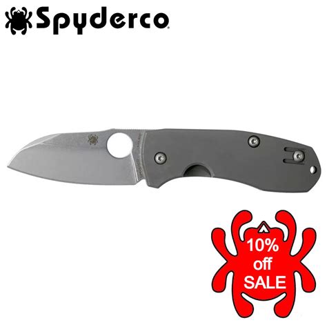 Spyderco Techno 2 Ti Folding Knife - Bagnall and Kirkwood