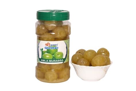 Shri Krishna Pickles Amla Murabba, Homemade, Natural,traditional Indian ...