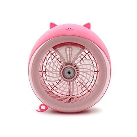 Buy Portable Mini USB Misting Fan Water Spray Fan Rechargeable Personal ...
