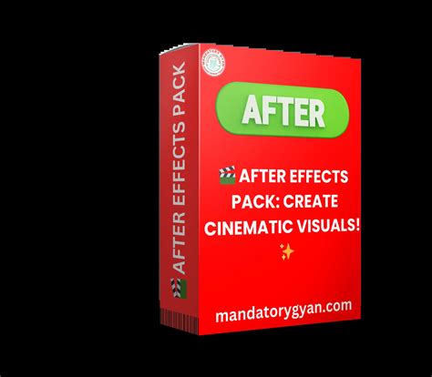 AFTER EFFECTS PACKS - mandatorygyan