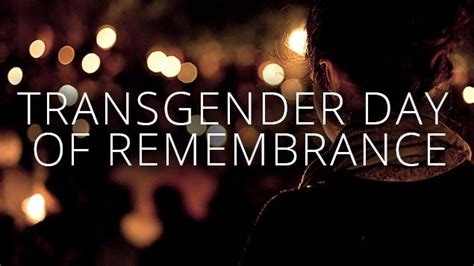 Transgender Day of Remembrance 2020: Date, history and significance of ...