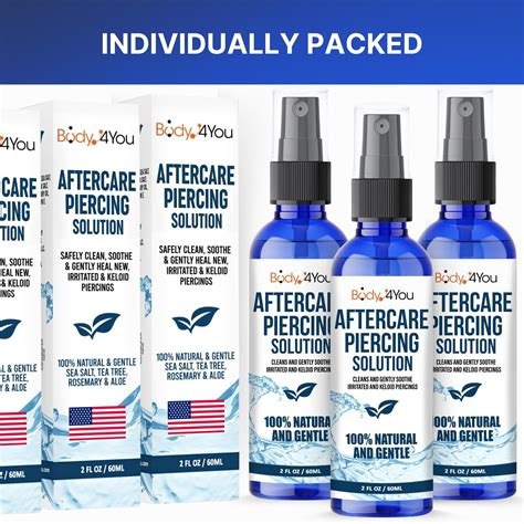Snapklik.com : Piercing Aftercare Spray - Saline Solution Natural ...