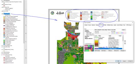 Add a Legend On a Map ArcMap 的图像结果