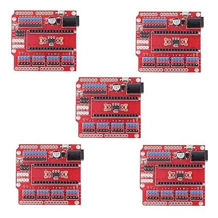 HiLetgo 5pcs Nano I/O Expansion Sensor Shield for Arduino UNO R1 Nano 3 ...