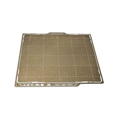 BIQU Panda Dual-Textured PEI Grid (257MM X 257MM) for Bambu Lab P1P/P1S ...