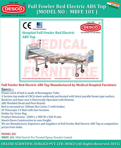 Full Fowler Electric Bed ABS Top Bed Manufacturer, Supplier and ...