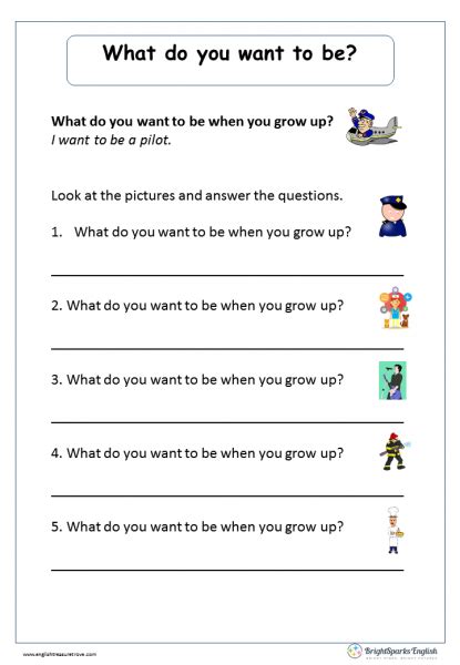 🎉 What you want to be when you grow up essay. What Do I Want to Be When ...