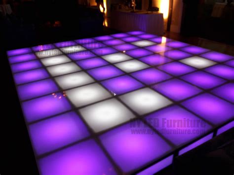 LED Dance Floor Rental for Holiday Party - Fort Lauderdale - FL