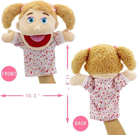 Buy Family Hand Puppets,Puppets for Kids Role Paly Family Members 11.8 ...
