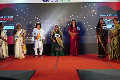 Senior Citizens Day Celebrated with a Colorful Fashion Show | Aster