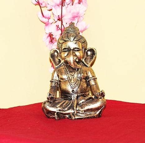 Big Lord Ganesha Ganesh ji Idol Ganpati Showpiece Decorative Statue ...