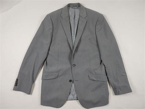 Madison Men's Gray Sport Coat Blazer Jacket Suit Size 42L Was $200 #A ...