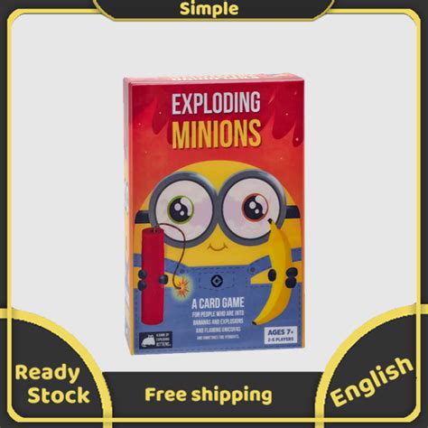 Image result for Exploding Minions Card Game Template