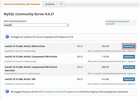 Image result for Update MySQL for Mac